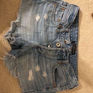 Abercrombie jean shorts